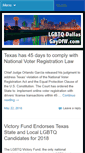 Mobile Screenshot of gaydfw.com